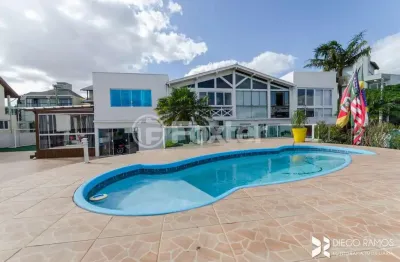 Casa em condomínio fechado com 5 quartos à venda na rua alcebíades antônio dos santos, 356, nonoai, porto alegre, 627 m2 por r$ 2.536.500