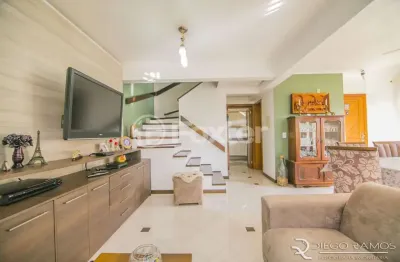 Casa em condomínio fechado com 3 quartos à venda na rua general rondon, 1256, tristeza, porto alegre, 168 m2 por r$ 875.000