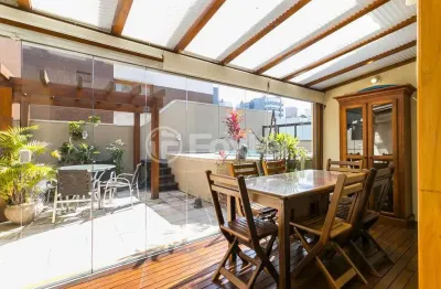 Cobertura com 3 quartos à venda na avenida guaporé, 419, petrópolis, porto alegre, 210 m2 por r$ 1.510.500