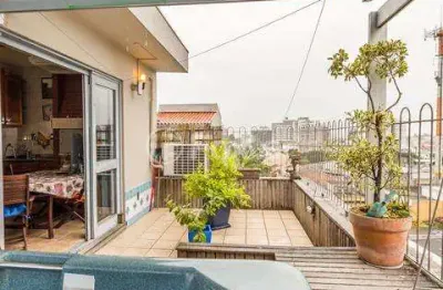 Cobertura com 2 quartos à venda na avenida do forte, 386, cristo redentor, porto alegre, 89 m2 por r$ 413.250