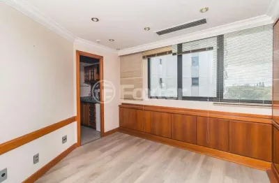 Sala comercial com 1 sala à venda na avenida carlos gomes, 1610, três figueiras, porto alegre, 46 m2 por r$ 220.000