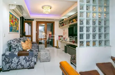 Casa em condomínio fechado com 3 quartos à venda na avenida coronel lucas de oliveira, 1548, bela vista, porto alegre, 160 m2 por r$ 970.000