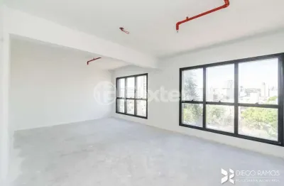 Sala comercial com 1 sala à venda na avenida érico veríssimo, 595, menino deus, porto alegre, 35 m2 por r$ 300.000
