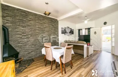 Casa em condomínio fechado com 3 quartos à venda na rua deputado hugo mardini, 1780, passo das pedras, porto alegre, 125 m2 por r$ 650.000