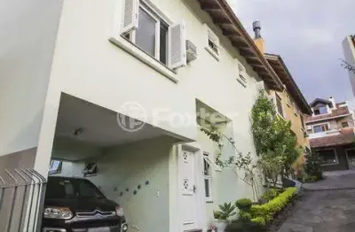 Casa em condomínio fechado com 3 quartos à venda na rua padre joão batista reus, 2083, vila conceição, porto alegre, 181 m2 por r$ 580.000
