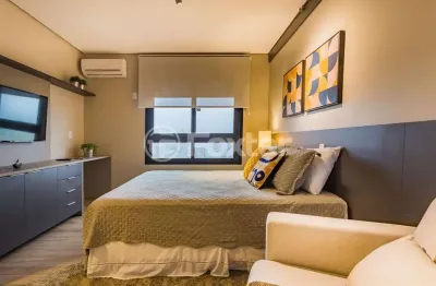 Kitnet / stúdio à venda na avenida loureiro da silva, 1660, cidade baixa, porto alegre, 27 m2 por r$ 389.000