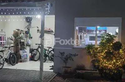 Casa em condomínio fechado com 3 quartos à venda na rua barão de mauá, 301, fátima, canoas, 109 m2 por r$ 465.000
