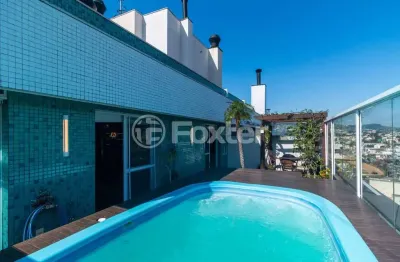 Cobertura com 2 quartos à venda na rua cervantes, 97, jardim botânico, porto alegre, 143 m2 por r$ 1.395.000
