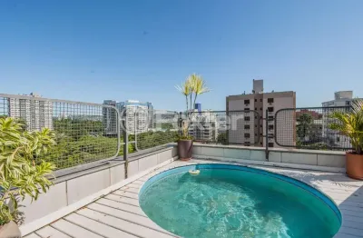 Cobertura com 3 quartos à venda na rua heretiano rocha, 76, petrópolis, porto alegre, 176 m2 por r$ 1.280.000