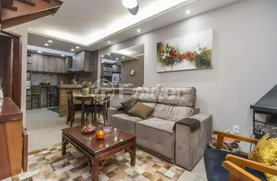 Casa em condomínio fechado com 3 quartos à venda na estrada campo novo, 361, ipanema, porto alegre, 56 m2 por r$ 279.500