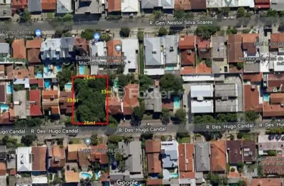 Terreno comercial à venda na rua desembargador hugo candal, 125/135, três figueiras, porto alegre, 792 m2 por r$ 2.300.000
