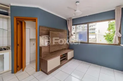 Apartamento com 1 quarto à venda na rua doutor affonso sanmartin, 48, jardim do salso, porto alegre, 41 m2 por r$ 198.000