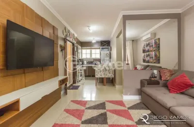 Casa com 2 quartos à venda na rua theonila carvalho da motta, 214, parque santa fé, porto alegre, 75 m2 por r$ 600.000