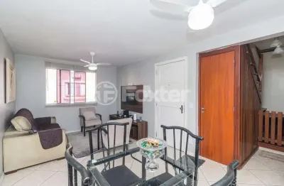 Casa em condomínio fechado com 3 quartos à venda na rua tenente ary tarrago, 1720, jardim itu sabará, porto alegre, 84 m2 por r$ 349.000