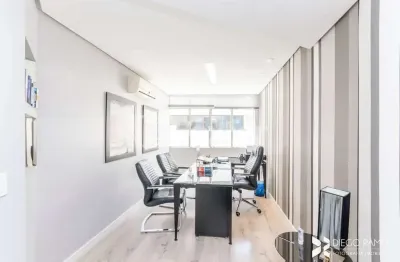 Sala comercial com 5 salas à venda na rua doutor flores, 307, centro histórico, porto alegre, 76 m2 por r$ 280.000