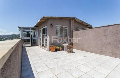 Cobertura com 2 quartos à venda na rua antônio divan, 409, teresópolis, porto alegre, 147 m2 por r$ 560.000