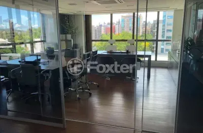 Sala comercial com 3 salas à venda na rua furriel luiz antônio de vargas, 380, bela vista, porto alegre, 147 m2 por r$ 1.995.000