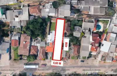 Terreno à venda na rua conde da figueira, 349, vila jardim, porto alegre, 264 m2 por r$ 350.000