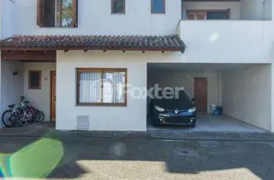 Casa em condomínio fechado com 4 quartos à venda na travessa pedra redonda, 142, ipanema, porto alegre, 334 m2 por r$ 1.092.500
