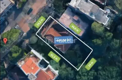 Terreno à venda na rua visconde de duprat, 231, petrópolis, porto alegre, 444 m2 por r$ 1.180.000