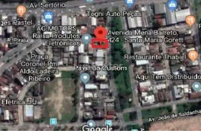 Terreno comercial à venda na avenida mena barreto, 424, santa maria goretti, porto alegre, 292 m2 por r$ 373.000