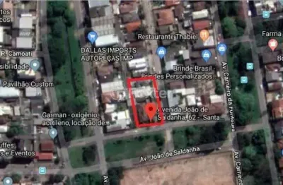 Terreno à venda na avenida joão de saldanha, 62, santa maria goretti, porto alegre, 300 m2 por r$ 370.000