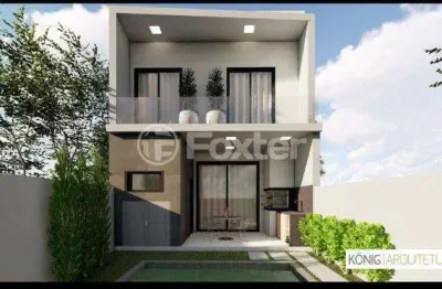 Casa em condomínio fechado com 3 quartos à venda na rua tancredo neves, 990, jansen, gravataí, 131 m2 por r$ 869.900