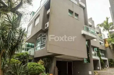 Casa em condomínio fechado com 3 quartos à venda na praça josé assunção, 22, vila assunção, porto alegre, 271 m2 por r$ 1.690.000