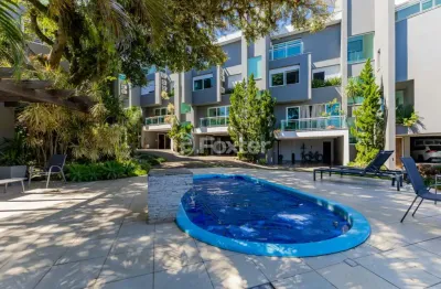 Casa em condomínio fechado com 3 quartos à venda na praça josé assunção, 22, vila assunção, porto alegre, 271 m2 por r$ 1.490.000