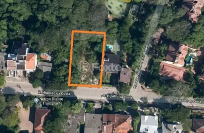 Terreno à venda na rua hipólito da costa, 405, santa tereza, porto alegre, 1157 m2 por r$ 1.615.000
