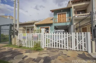 Casa em condomínio fechado com 3 quartos à venda na rua pau-brasil, 412, hípica, porto alegre, 140 m2 por r$ 636.000