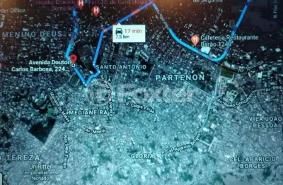 Terreno comercial à venda na avenida doutor carlos barbosa, 224, medianeira, porto alegre, 202 m2 por r$ 435.000