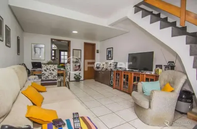 Casa em condomínio fechado com 2 quartos à venda na rua doutor josé bento corrêa, 355, morro santana, porto alegre, 78 m2 por r$ 320.000