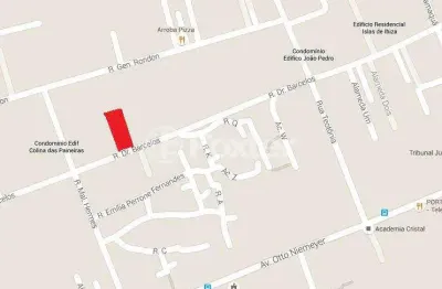Terreno à venda na rua doutor barcelos, 1346, tristeza, porto alegre, 238 m2 por r$ 500.000
