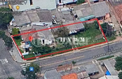 Terreno comercial à venda na rua joão mora, 415, camaquã, porto alegre, 396 m2 por r$ 360.000