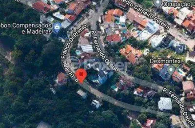 Terreno à venda na rua doutor raul franco di primio, 125, teresópolis, porto alegre, 794 m2 por r$ 261.000