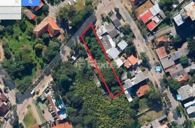 Terreno à venda na rua frederico etzberger, 616, nonoai, porto alegre, 1339 m2 por r$ 600.000