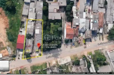 Terreno comercial à venda na rua são leopoldo, 253, vila jardim, porto alegre, 451 m2 por r$ 585.000