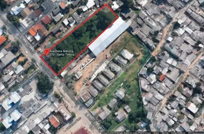 Terreno à venda na rua dona malvina, 390, santa tereza, porto alegre, 5082 m2 por r$ 2.200.000