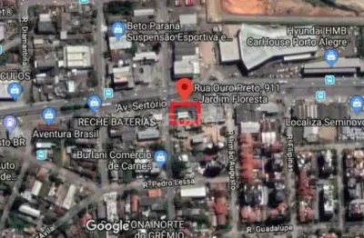 Terreno comercial à venda na rua ouro preto, 911, jardim floresta, porto alegre, 522 m2 por r$ 2.280.000