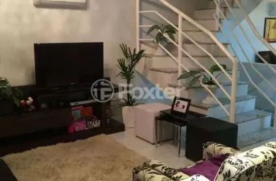 Casa em condomínio fechado com 3 quartos à venda na rua juruá, 63, jardim são pedro, porto alegre, 154 m2 por r$ 750.000