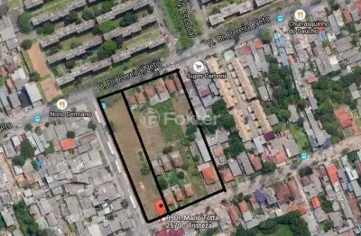 Terreno à venda na rua doutor mário totta, 2570, camaquã, porto alegre, 9840 m2 por r$ 21.000.000