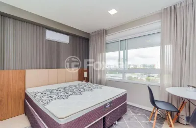 Kitnet / stúdio à venda na avenida dos cubanos, 114, partenon, porto alegre, 26 m2 por r$ 400.000