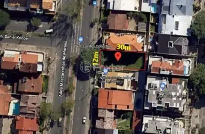 Terreno à venda na rua dona adda mascarenhas de moraes, 862, jardim itu sabará, porto alegre, 360 m2 por r$ 600.000