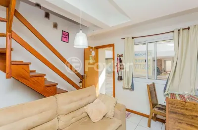 Casa em condomínio fechado com 2 quartos à venda na rua dorival castilhos machado, 126, hípica, porto alegre, 72 m2 por r$ 233.000