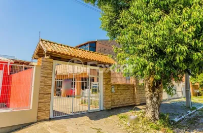 Casa com 4 quartos à venda na rua vereador alcides nascimento, 462, rio branco, canoas, 137 m2 por r$ 608.000