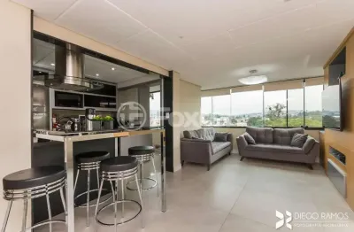 Cobertura com 3 quartos à venda na avenida karl iwers, 20, jardim itu sabará, porto alegre, 200 m2 por r$ 895.000
