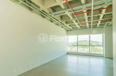 Sala comercial com 1 sala à venda na avenida diário de notícias, 200, cristal, porto alegre, 40 m2 por r$ 480.000