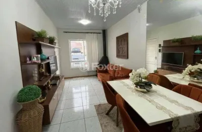 Casa em condomínio fechado com 2 quartos à venda na rua santa júlia, 55, olaria, canoas, 65 m2 por r$ 375.000