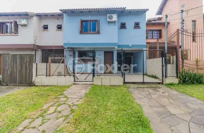 Casa com 3 quartos à venda na rua maria elaine wotter, 26, parque santa fé, porto alegre, 135 m2 por r$ 415.000